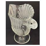 Vintage Mikasa Walther Crystal Swan Pitcher