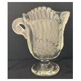 Vintage Mikasa Walther Crystal Swan Pitcher