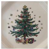 Festive Nikko Christmastime Classic Collection Dinner Plates, Salad / Dessert Plates and Bowls
