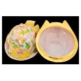 Beautiful Vintage Ornate and Decorative Two Candle Snuffers and Trinket Box