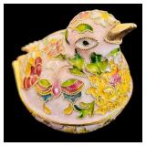 Beautiful Vintage Ornate and Decorative Two Candle Snuffers and Trinket Box