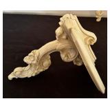 Vintage Victorian Style Wall Shelves by Syroco Wood