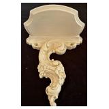 Vintage Victorian Style Wall Shelves by Syroco Wood