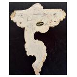 Vintage Victorian Style Wall Shelves by Syroco Wood