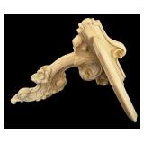 Vintage Victorian Style Wall Shelves by Syroco Wood