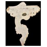 Vintage Victorian Style Wall Shelves by Syroco Wood