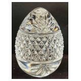 Gorgeous Vintage Crystal / Glass Decor Including Table Lamp, Paperweight, Floral Candle Holders and More