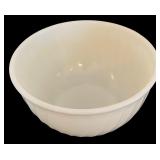 Vintage Nesting Swirl Fire King Milk Glass Mixing Bowls