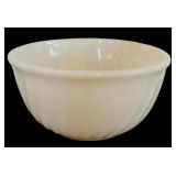 Vintage Nesting Swirl Fire King Milk Glass Mixing Bowls