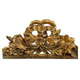 Beautiful Bathroom Decor Including Brass Color Towel Holder, Trinket, Vase and More