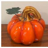 Festive Halloween Decor including Ceramic Pumpkins, Candle Holders and Figurines