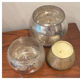 Shimmering Trees, Ornaments, Candle and More