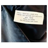 Black Leather Anne Klein Jacket