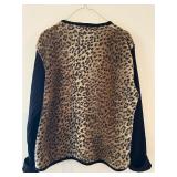 Lovely Tally-Ho Leopard Print Sweater