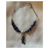 Beautiful Necklace in a Variety of Beautiful Hues, with Matching Earrings