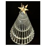 Trio of Gorgeous Glass Christmas Trees