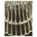 Trio of Gorgeous Glass Christmas Trees