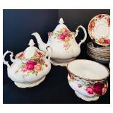 Royal Albert Old Country Roses Collection Bone China Tea Service
