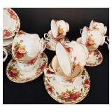 Royal Albert Old Country Roses Collection Bone China Tea Service