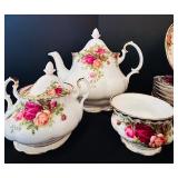 Royal Albert Old Country Roses Collection Bone China Tea Service