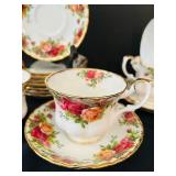 Royal Albert Old Country Roses Collection Bone China Tea Service
