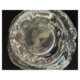 Trio of Kosta Boda Snowball Votive Candle Holders