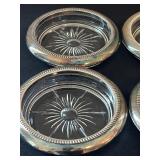 Collection of Silverplated Serving Pieces, Flatware, and Candle Holders
