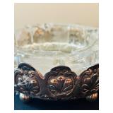 Collection of Silverplated Serving Pieces, Flatware, and Candle Holders