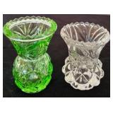 Vintage Salt Cellars, Small Vases and Toothpick Holders