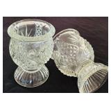 Vintage Salt Cellars, Small Vases and Toothpick Holders