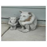 Charming Concrete Garden Gargoyle