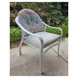 Cast Aluminum Café Patio Set Fresh White Powder Coat