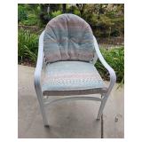 Cast Aluminum Café Patio Set Fresh White Powder Coat