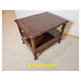 French Provincial Single Drawer Side Table