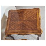 Elegant French Provincial Side Table Pairing