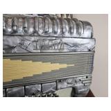Pearl Gray Titano Accordion model 5814 60-70s