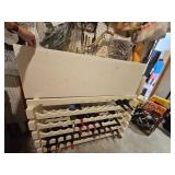 Tongue and Groove Wine Rack