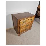 Traditional Three Drawer Dresser from Dixie Furniture