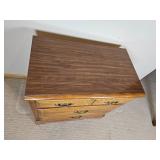 Traditional Three Drawer Dresser from Dixie Furniture