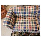 Cozy Plaid Traditional Sofa A
