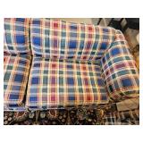 Cozy Plaid Traditional Sofa A