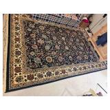 Black Traditional Karastan Style Oriental Area Rug