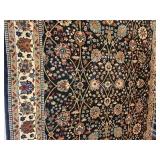 Black Traditional Karastan Style Oriental Area Rug