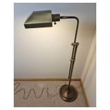 Vintage Brass Adjustable Reading Lamp