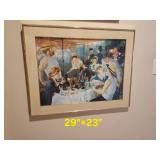 Luncheon of the Boating Party Print by Pierre-Auguste Renoir