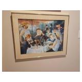 Luncheon of the Boating Party Print by Pierre-Auguste Renoir