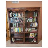 Colonial Crown Bookcase Pair