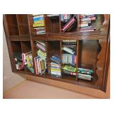 Colonial Crown Bookcase Pair