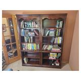 Colonial Crown Bookcase Pair