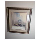 Fifth Avenue Numbered & Signed Print by Gerald Harvey Jones